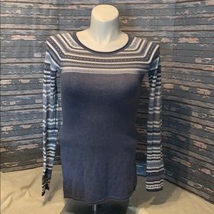 American Eagle Outfitters blue sweater.